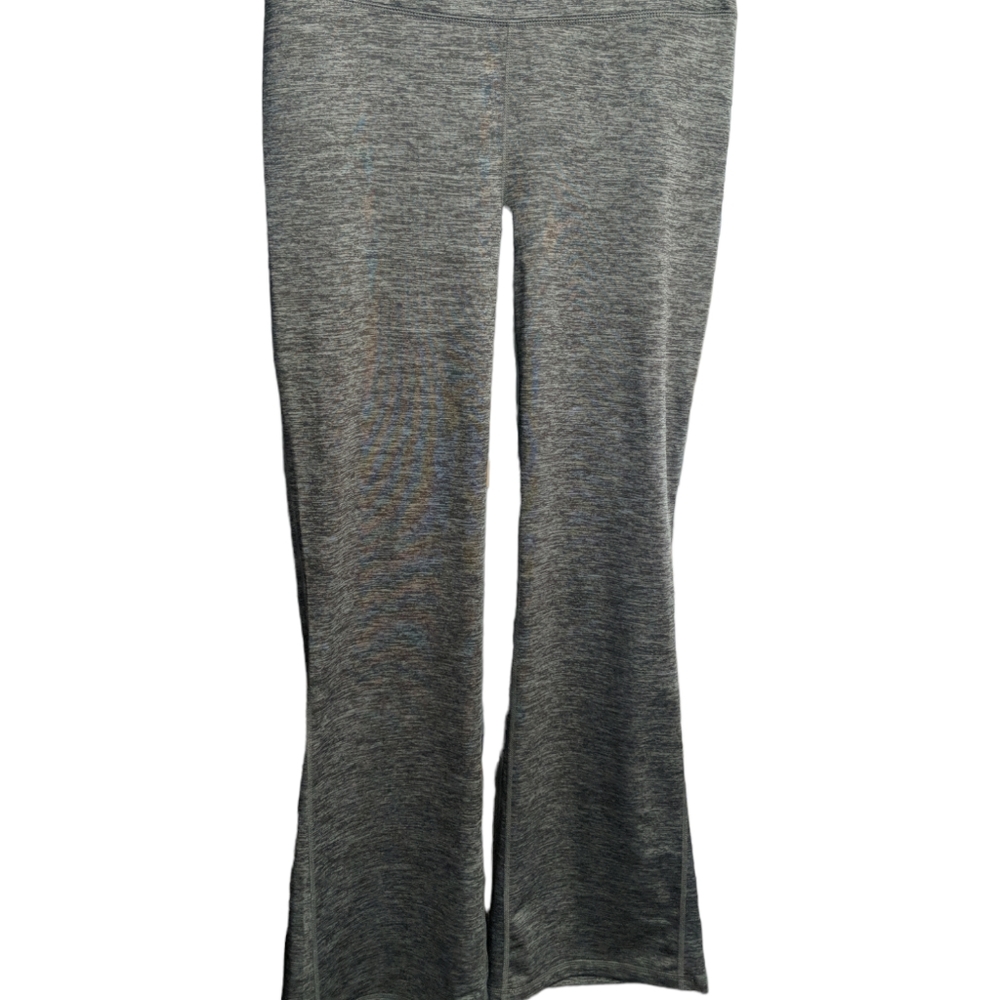 Gaiam Workout Pants Woman Grey Heathered Pattern SZ Med